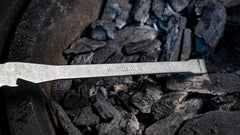 GrillToolZ: Fire Tool- Ash tool, Grill prep tool, Grate lifter, Bottle opener - Made in USA