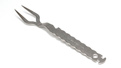 Grill Fork - Bottle Opener and Grate Lifter- Made in USA